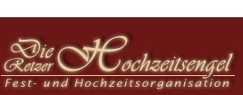 Die Retzer Hochzeitsengel - Schriftzug